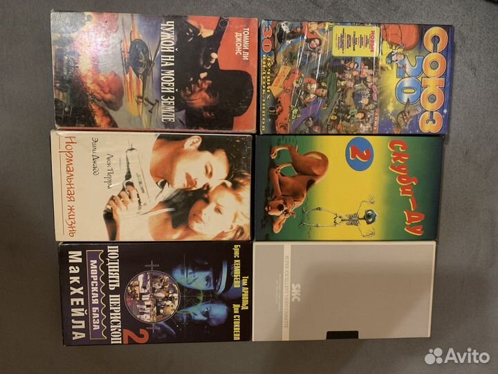 Видеокассеты с фильмами