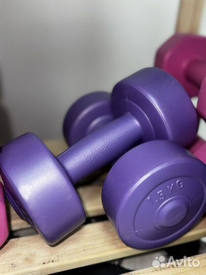 Гантели 1,5 кг