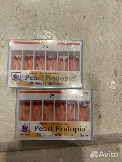 Гуттаперчевые штифты № 25 Gutta Percha Points