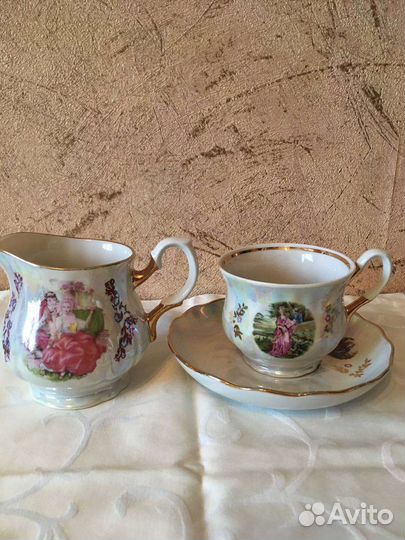 Сливочник, Чайная пара Белорусия сервиз Мадонна