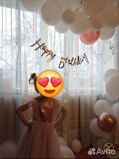 Праздничное платье для девочек 104