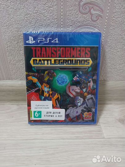Transformers Battlegrounds PS4 (новый)