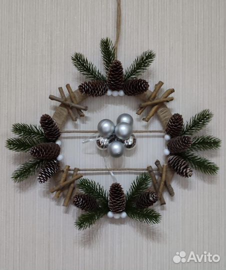 Новогодние украшения ручной работы