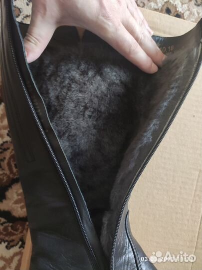 Сапоги зимние женские 37