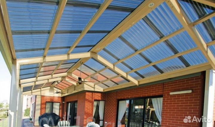 Поликарбонат Градостойкий для навеса