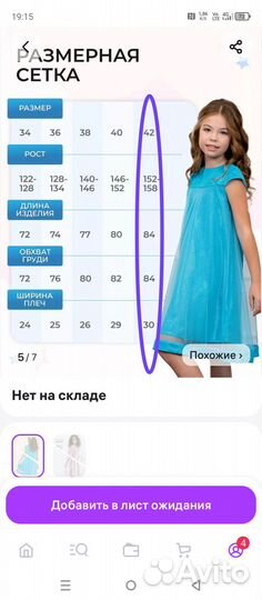 Платье для девочки