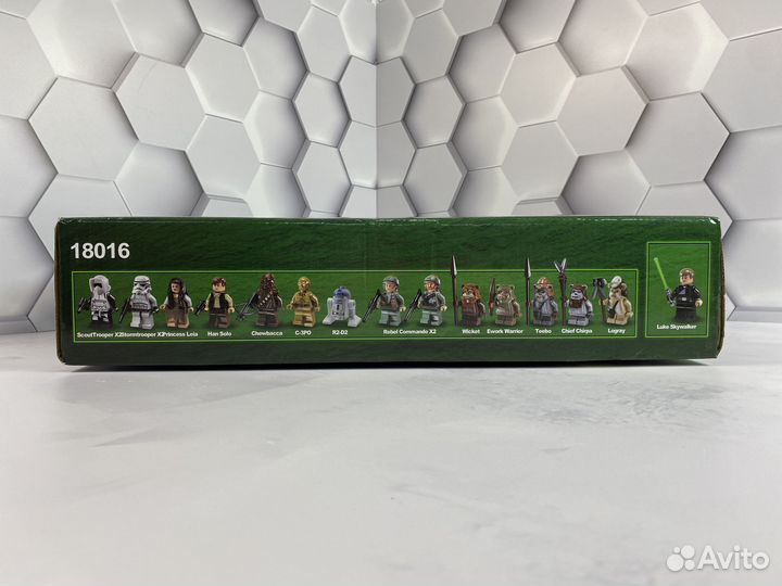 Конструктор Star Wars Деревня Эвоков 1990 деталей