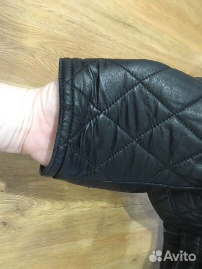 Куртка кожаная