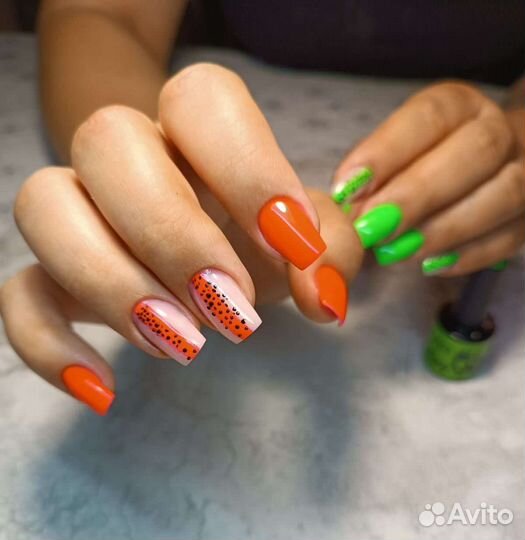 Маникюр наращивание ногтей на дому