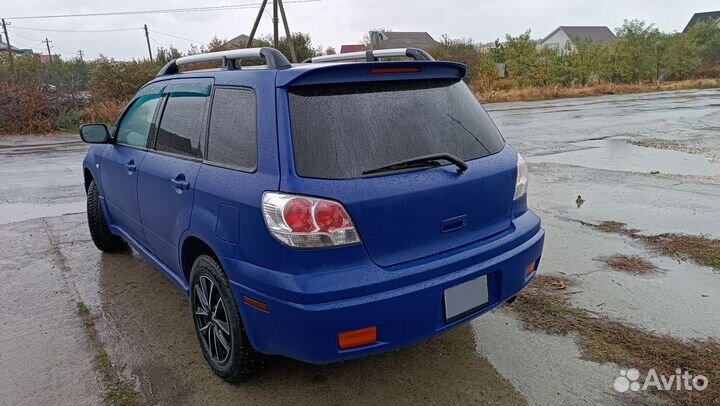 Mitsubishi Outlander 2.4 AT, 2002, 185 000 км