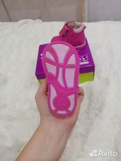 Ботинки ортопедические для девочки 19размер