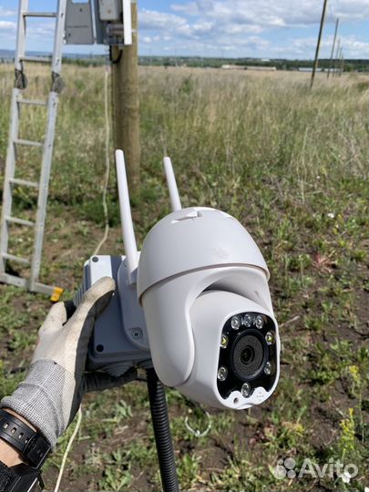 Уличная поворотная wifi камера 2mpx