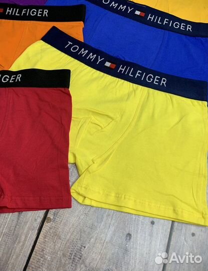 Трусы мужские 5+1 tommy hilfiger