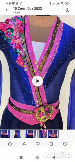 Платье для выступлений фигурное катание