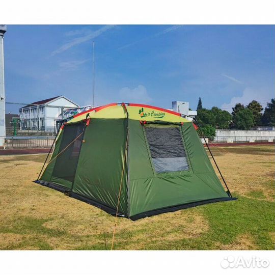 Палатка туристическая 4 местная с тамбуром