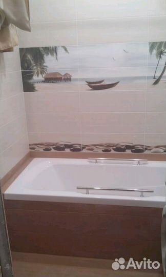 Ванная комната под ключ. Услуги плиточника