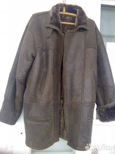 Мужская дубленка импортная