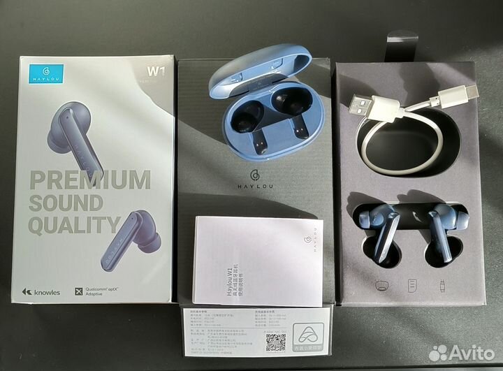 Беспроводные наушники xiaomi haylou W1