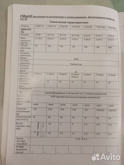Бензогенератор 5 квт бу