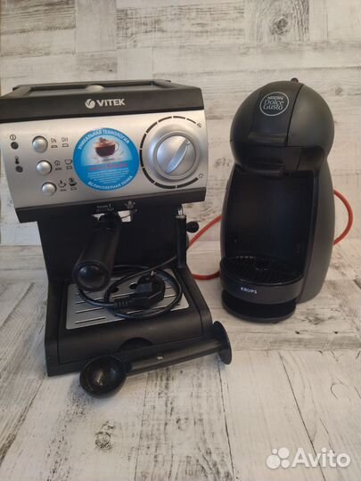 Кофеварка рожковая и капсульная