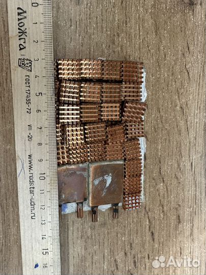 Охлаждающие медные пластины