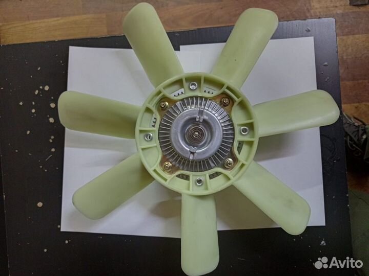 Вискомуфта Isuzu NKR55, NHR55, 4JB1, 4JB1T