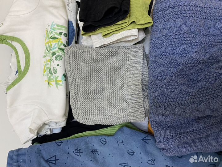 Вещи пакетом для мальчика 68-74