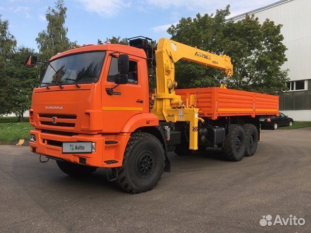 КАМАЗ 43118-23027-50 с КМУ, 2024