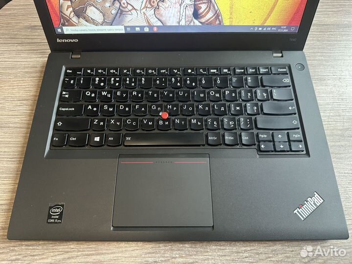 Ноутбук Lenovo thinkpad t440 i5-4300U/4/120 SSD