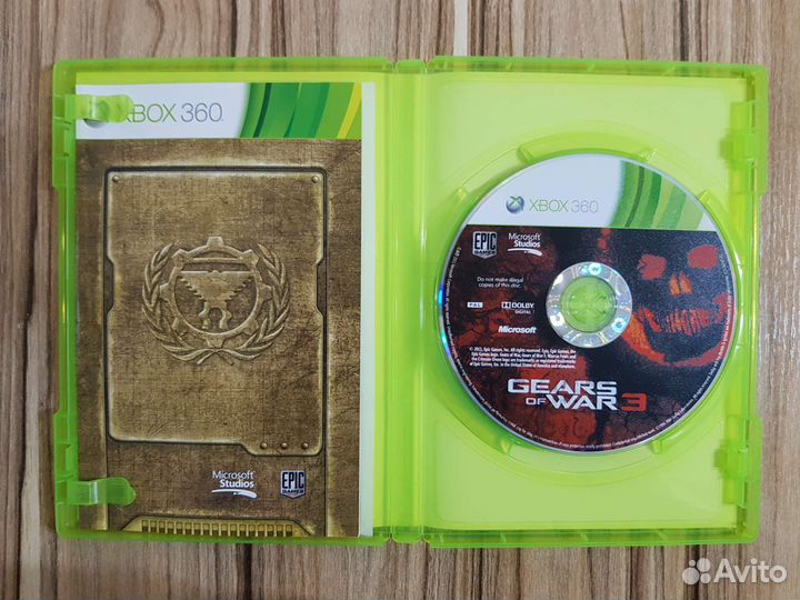 Xbox 360 / Xbox One Gears of War 3. Лицензия