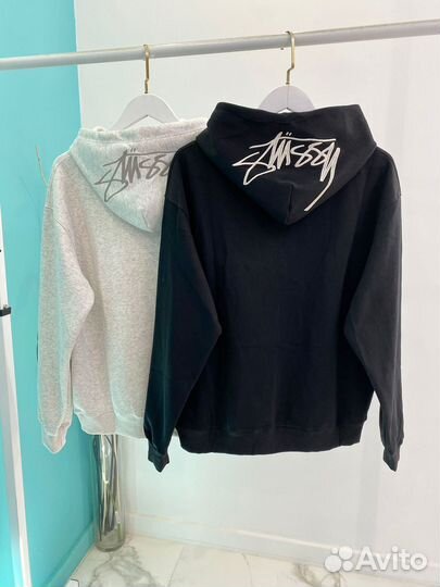 Толстовка мужская с капюшоном stussy