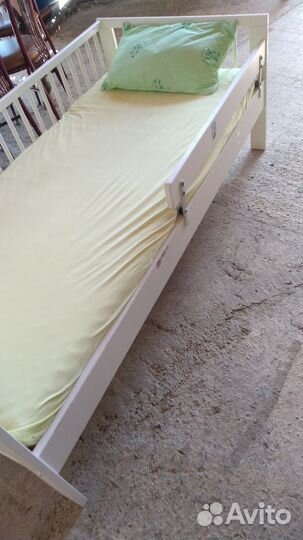 Детская кровать от 3 лет с бортиками
