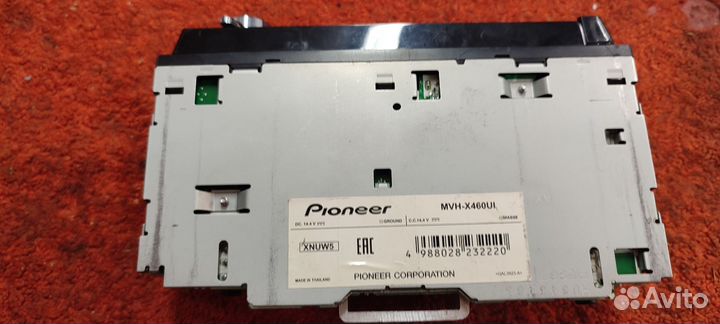 Автомагнитола pioneer MVH-X460UI