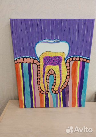 Картина зуб