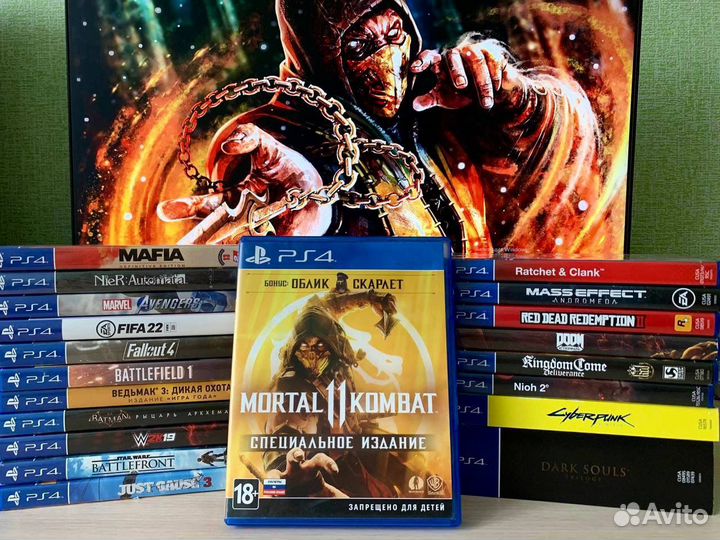 Игра Mortal Kombat 11 PS 4