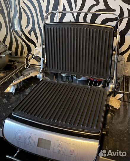 Электрогриль 2000 Ватт, Travola компактный гриль