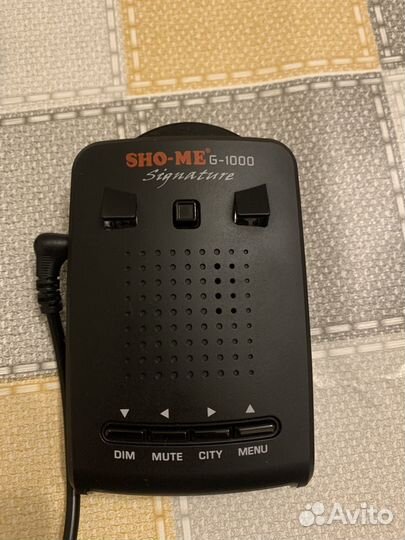 Антирадар sho-me g 1000 Signature