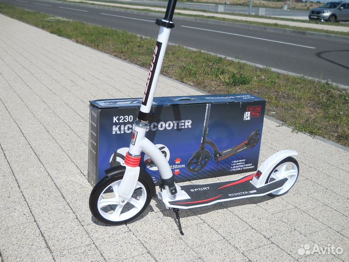 Самокат к-230 городской с амортизатором
