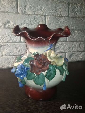 Ваза фарфор. Кисловодская с.ф. Феникс СССР