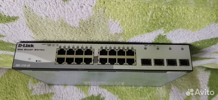 Коммутатор D-Link dgs-1210-20