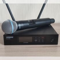 Микрофон Shure Qlxd4 Beta58 беспроводной новый