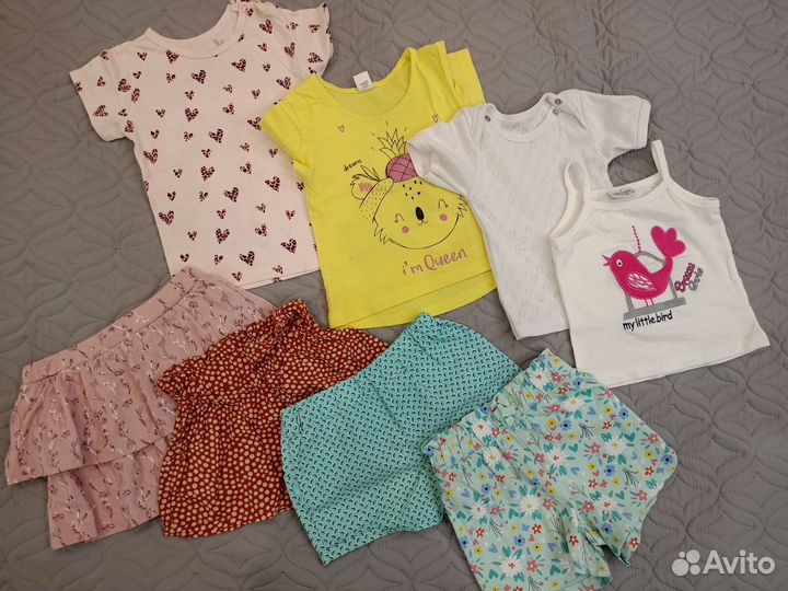 Вещи для девочки пакетом