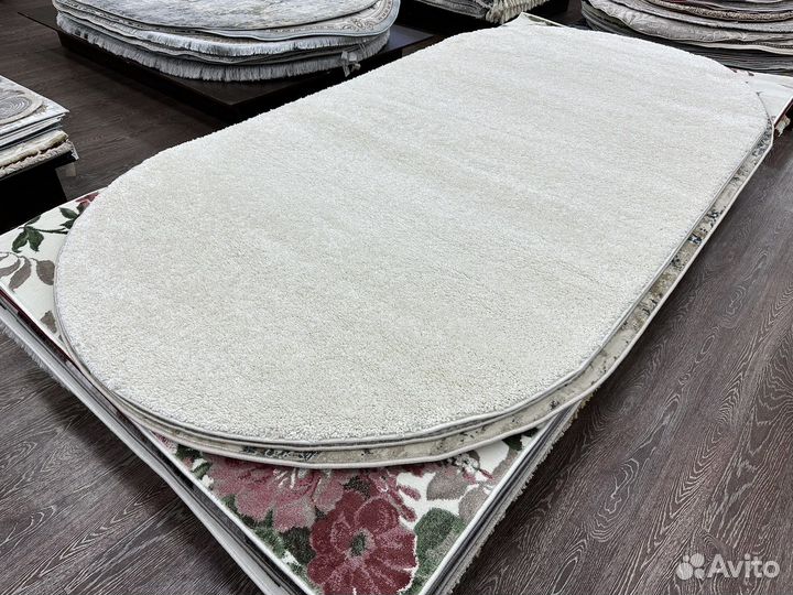 Ковер овальный 1.5х3 шегги