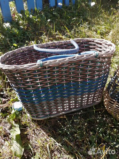 Корзина плетеная для грибов из проволоки