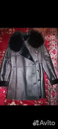 Дубленка натуральная женская 42 44
