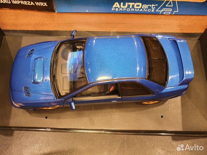 1:18 Autoart Subaru Impreza WRX (теперь комплект)