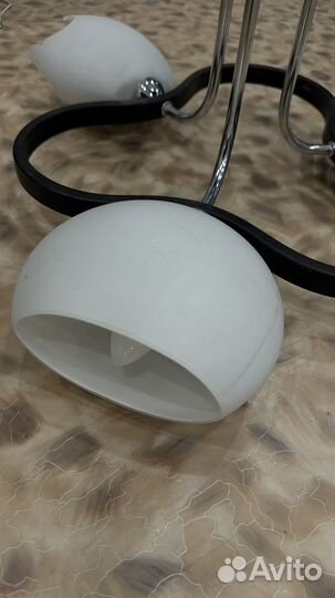 Люстра или 2 плафона к ней