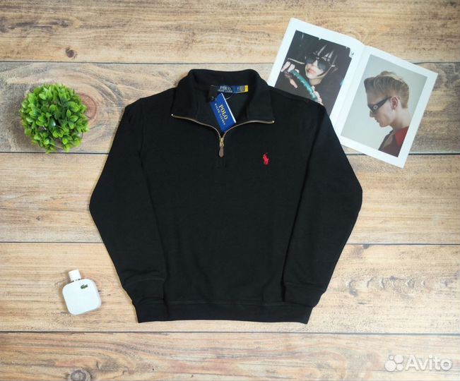 Свитшот polo ralph lauren полузамок
