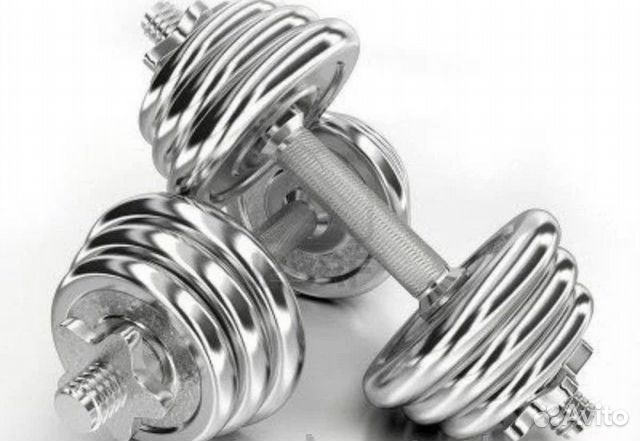 Гантели 15кг железные