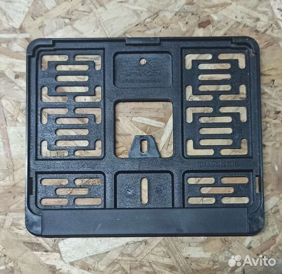 Мини рамка для номера мотоцикла